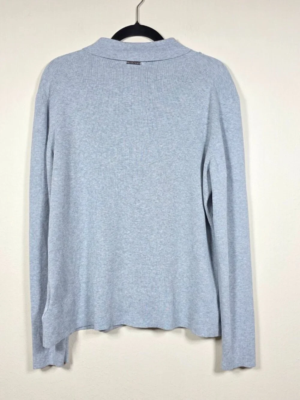 MICHAEL KORS Grey Collared Polo Sweater Size XXL MSRP $295